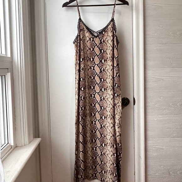 The Kooples 100% Silk Snake Print Dress - Picture 5 of 14